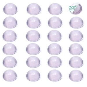 Silen Gotas de PVC Autoadesivo Transparente 2x7mm Talentos (32 Unidades)