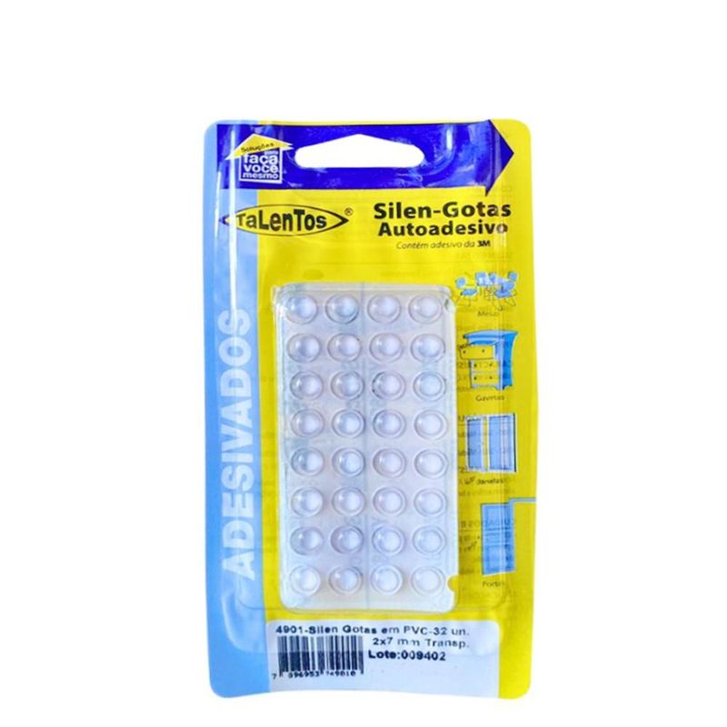 Silen-Gotas-de-PVC-Autoadesivo-Transparente-2x7mm-Talentos--32-Unidades-