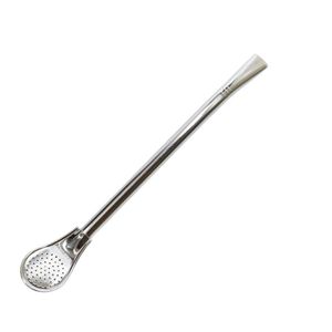 Bomba P/ Tererê de Inox Chata Lisa Bojo Perâ 19cm Garibaldi (01 Unidade)