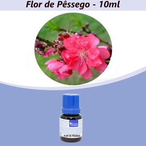 Essência Flor de Pêssego para Cosméticos e Sabonetes Linha Azul Irmãos Haluli (10ml)