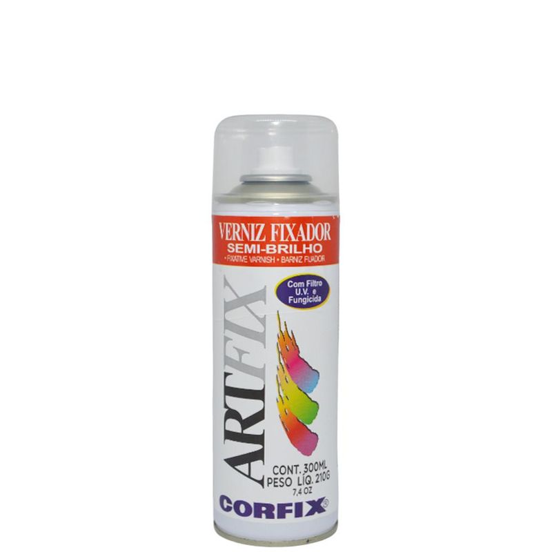 Verniz-Fixador-em-Spray-Semi-Brilho-Artfix-300ml-Corfix--01-unidade-