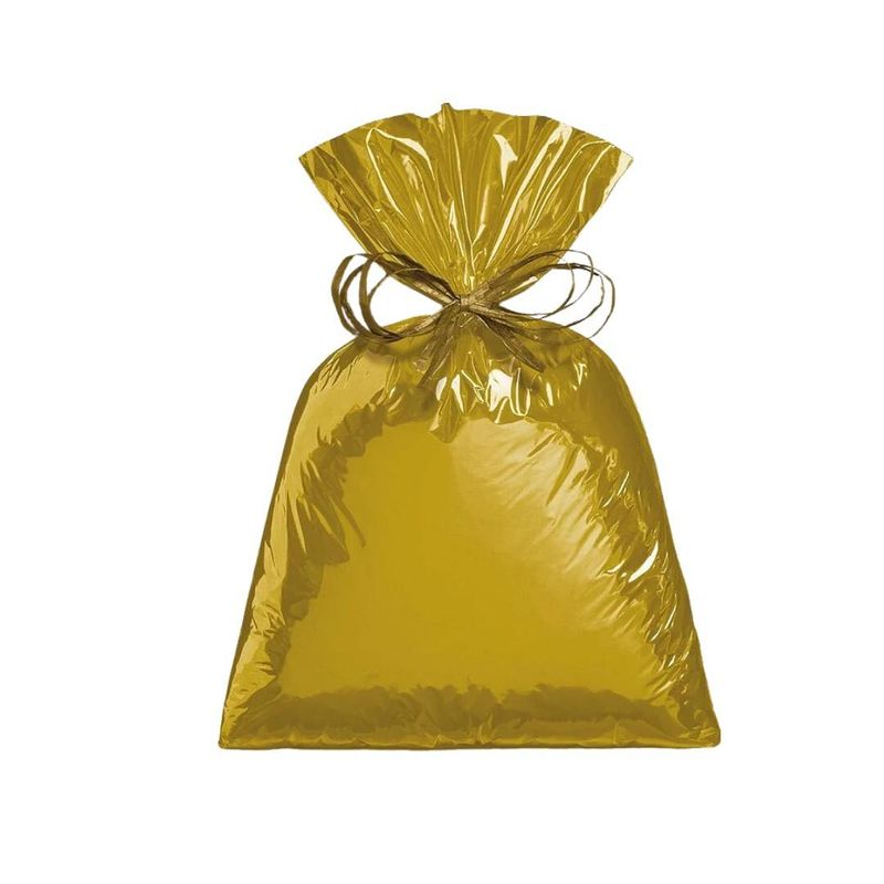 Saco-Plastico-P--Presente-Dourado-Tamanho-M2-20X29cm-Cromus--50-Unidades-