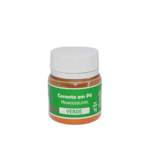 Corante em Pó Hidrossolúvel Verde Mago (5 gramas)