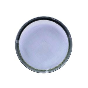 Peneira de Aço Fuba 25cm Tela Trancada Fio Forte Aro 2,5cm Peneiraço Vitória (01 Unidade)