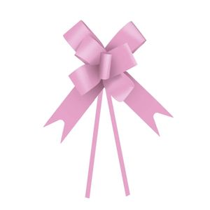 Laço Pronto Liso Rosa Ref.: 1230080 3x49cm Cromus (10 Unidades)
