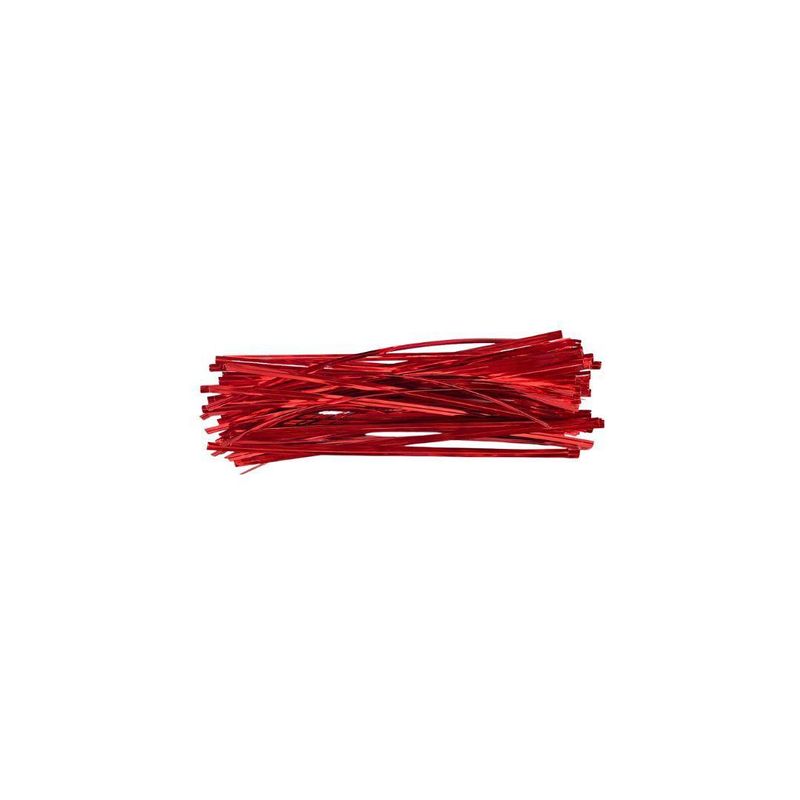 Fecho-Pratico-Liso-Vermelho-07x30cm-Silver-Festas--100-Unidades-