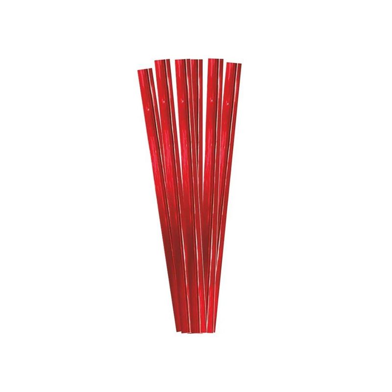 Fecho-Pratico-Metalizado-Vermelho-4mmx11cm-Silver-Festas--100-Unidades-