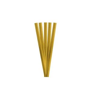 Fecho Prático Liso Ouro 9mmx5cm Cromus (100 Unidades)
