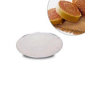 Forma de Alumínio Redonda 26x0,5cm para Bolo de Rolo (Rocambole) Alumínio Circular (01 Unidade)