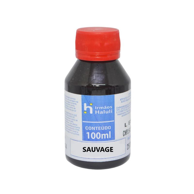 Essência Sauvage P/ Perfumes Linha Vermelha Irmãos Haluli (100ml)