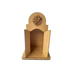 Oratório de MDF Espírito Santo Ref.: LJ155 LJ Artesanatos (01 Unidade)