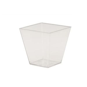 Pote de Poliestireno Cristal Ref. PW46 50ml WER (10 Unidades)