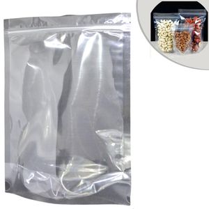Saco Stand-Up Transparente Fechamento Zip 18x26x4cm (10 unidades)