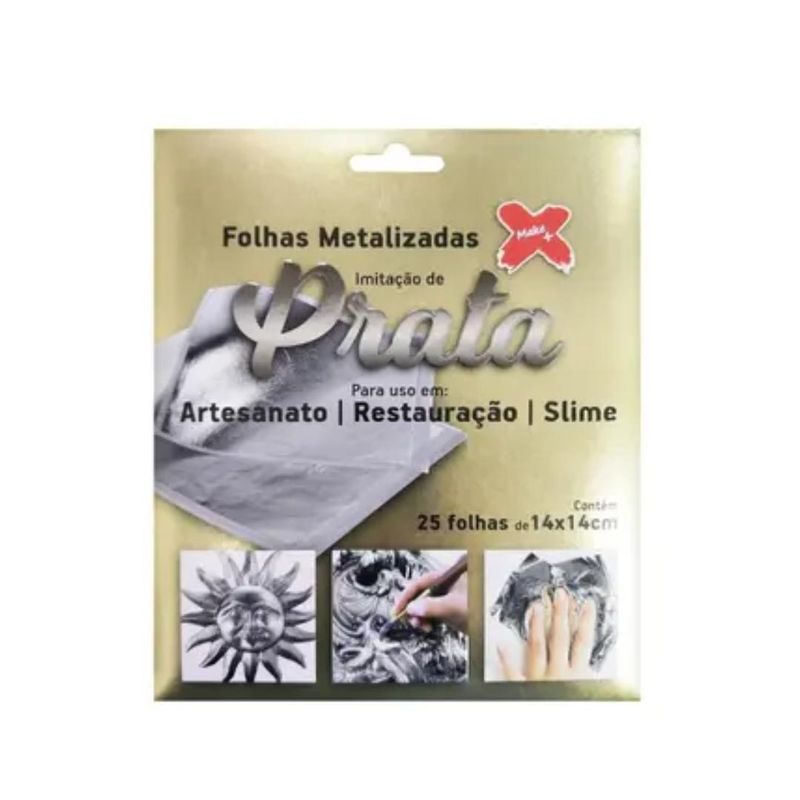 Folha-Decorativa-Prata-14x14cm-Make---25-Unidades-