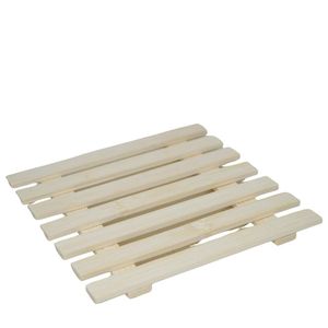 Descanso de Bambu para Panela 17x17cm Ref. DPB-01 Importadora Cascavel (1 Unidade)