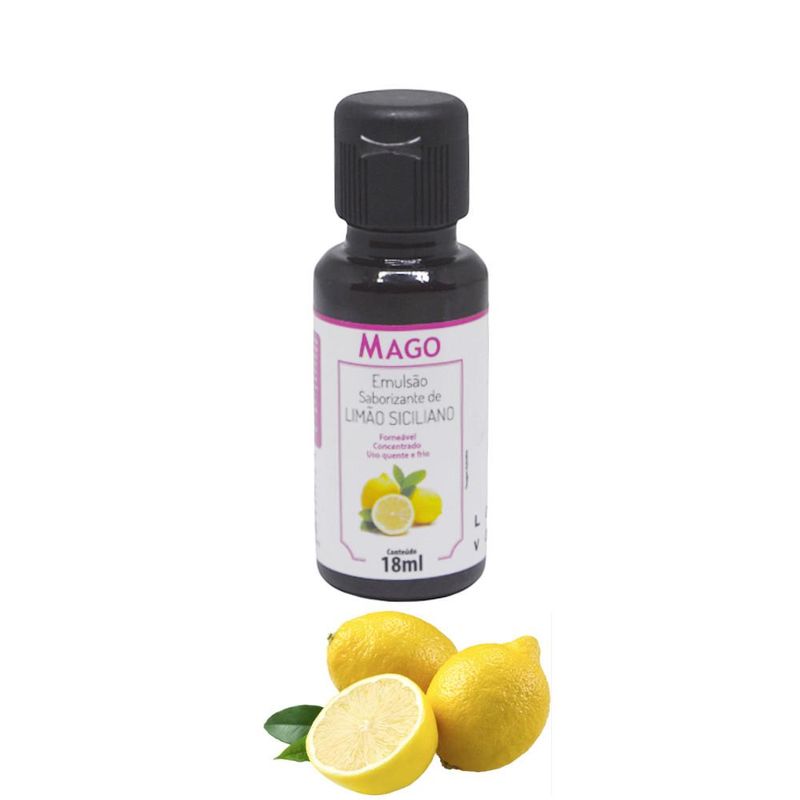 Emulsão Saborizante de Limão Siciliano Mago (18ml)