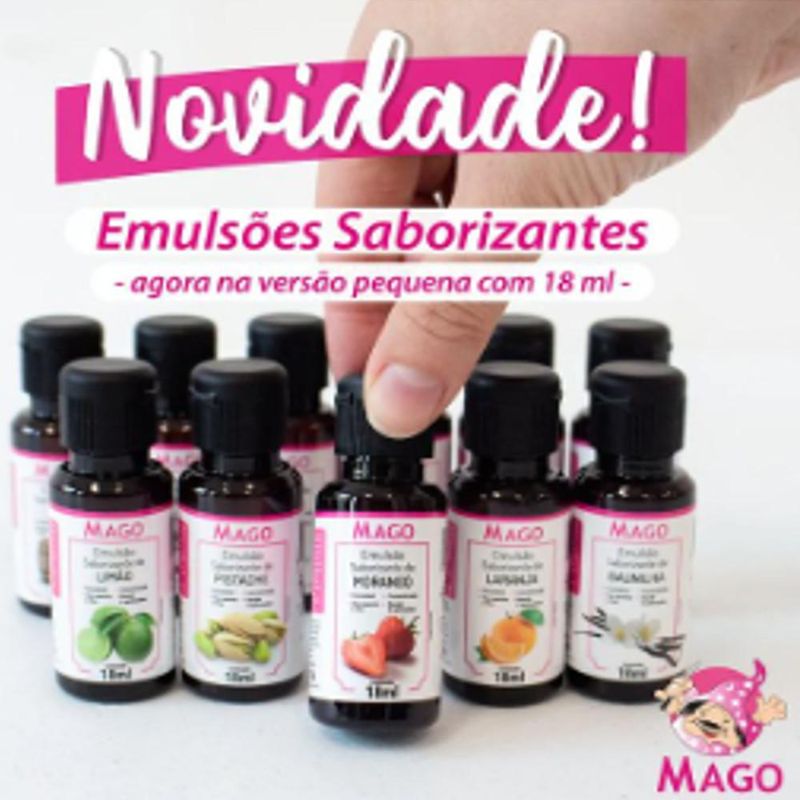 Emulsão Saborizante de Pistache Mago (18ml)