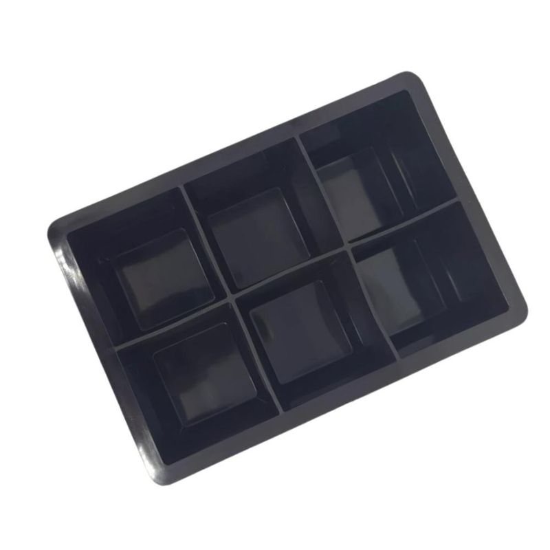 Forma-de-Gelo-Quadrado-6-furos-de-Silicone-Preto-Rio-Tijuca--1-unidade-.
