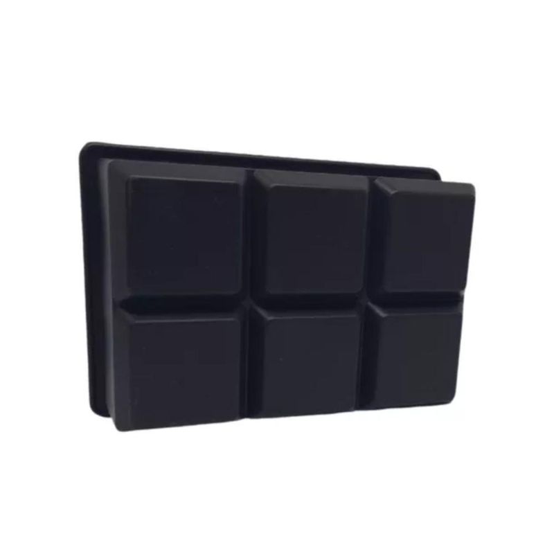 Forma-de-Gelo-Quadrado-6-furos-de-Silicone-Preto-Rio-Tijuca--1-unidade-.