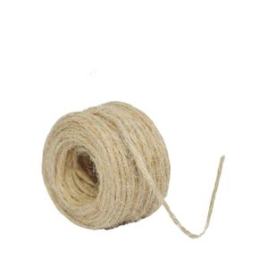 Cordão Fio de Juta Natural Ref. JF001-003 001 20mtx2,12mm Fitas Progresso (01 Unidade)
