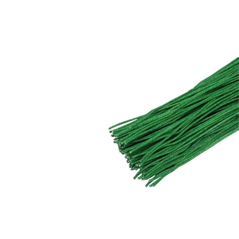 Maco-de-Arame-Encapado-Espessura-N.-26-10cm-Ref.-EL-216-Verde-Agua-Pistilos-Primor--100-unidades-.
