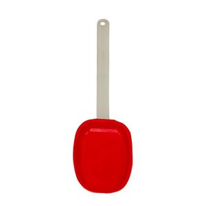 Colher Funda de Silicone Vermelha Ref.: 10114 Jolly (01 unidade).