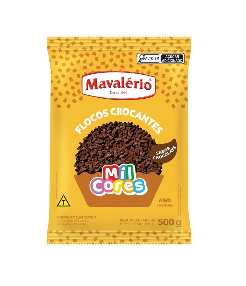 Confeito-Flocos-Crocantes-Sabor-Chocolate-Mil-Cores-Mavalerio--500-gramas-