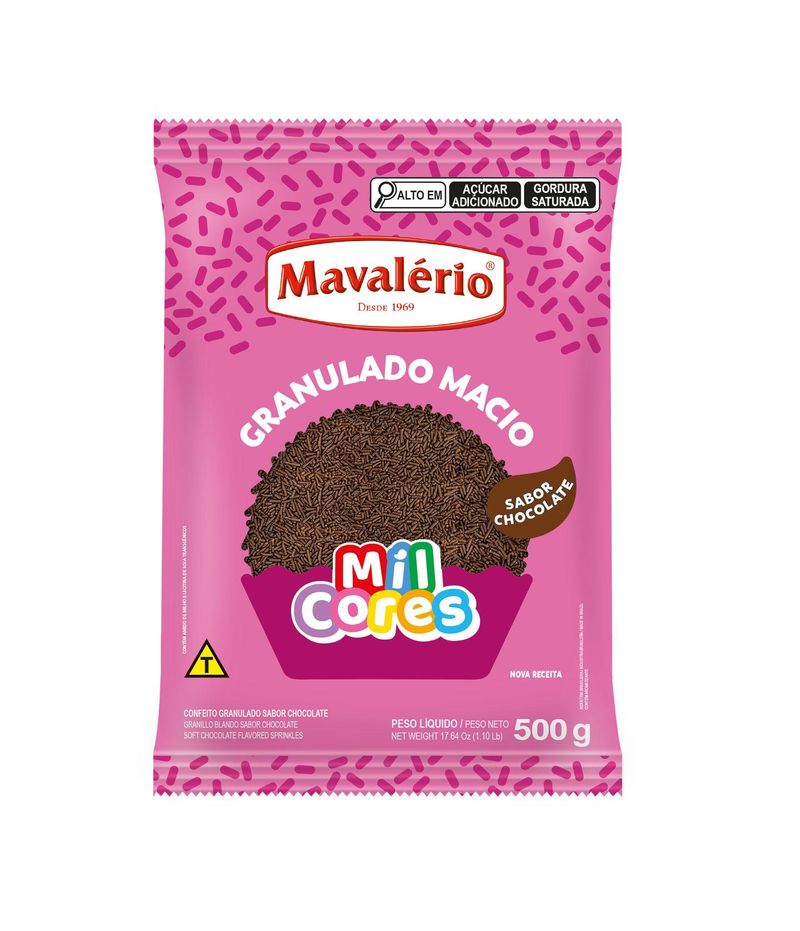 Confeito-Granulado-Macio-Sabor-Chocolate-Mil-Cores-Mavalerio--500-gramas-