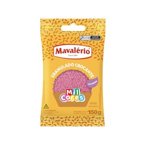 Confeito Granulado Crocante Vermelho Mil Cores Mavalério (150 gramas)
