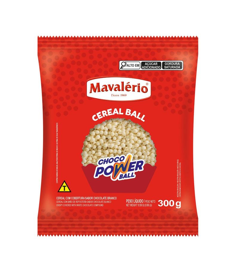 Cereal-Mini-Ball-C--Cobertura-Sabor-Branco-Choco-Power-Ball-Mavalerio--300-gramas-