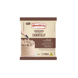 Pó Saborizante P/ Creme Tipo Chantilly Sabor Avelã Mavalério (80 gramas)