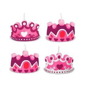 Vela para Decoração de Coroas Silver Plastic (4 unidades)