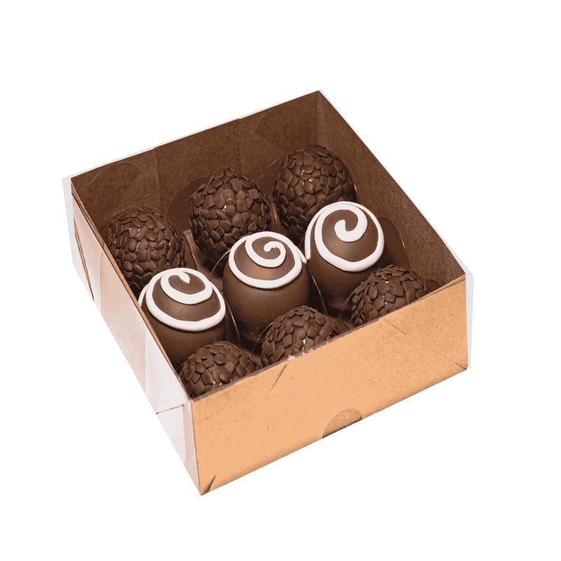 Caixa-Basica-Kraft-com-Tampa-Transparente-para-9-Doces-Ref.-4661-Ideia--01-unidade-.
