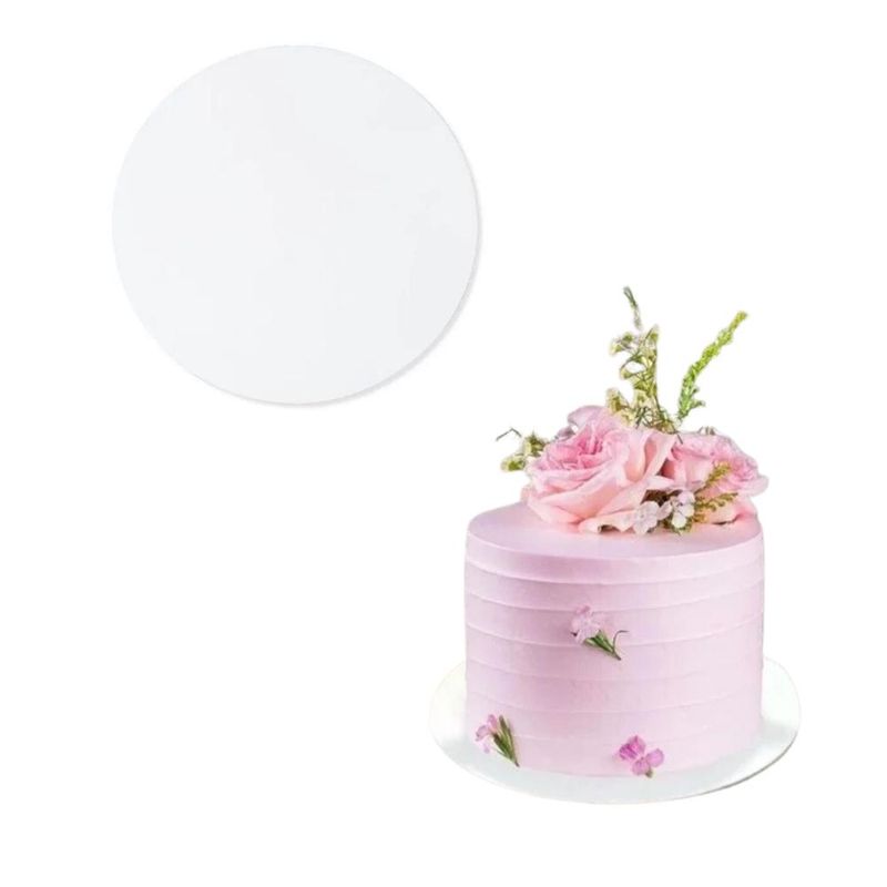 Cakeboard Redondo Branco 32cm Ref.: 3401012 Royal Brazil (01 Unidade)