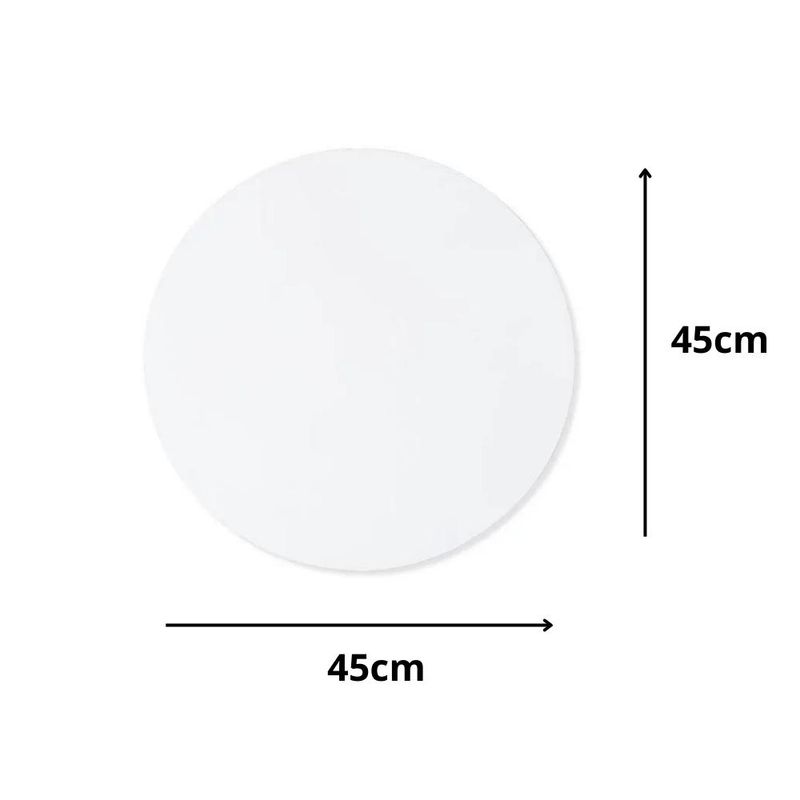 Cakeboard Redondo Branco 45cm Ref.: 3401017 Royal Brazil (01 Unidade)