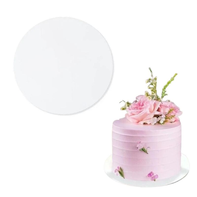 Cakeboard Redondo Branco 45cm Ref.: 3401017 Royal Brazil (01 Unidade)