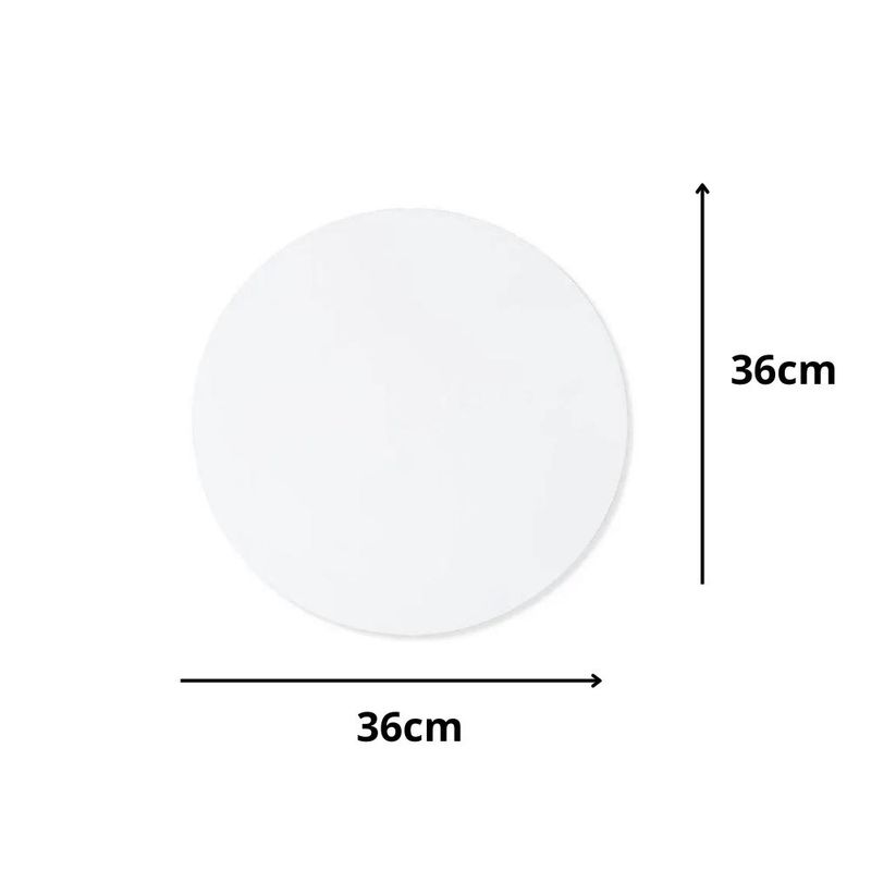 Cakeboard Redondo Branco 36cm Ref.: 3401014 Royal Brazil (01 Unidade)