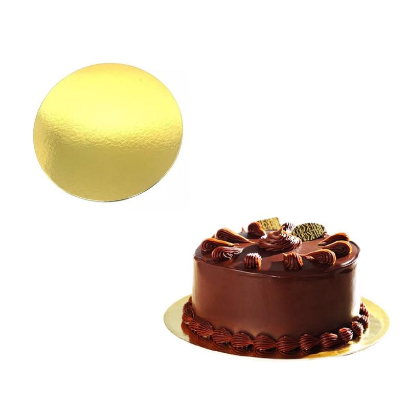 Cakeboard Redondo Ouro 22cm Ref.: 3701007 Royal Brazil (01 Unidade)