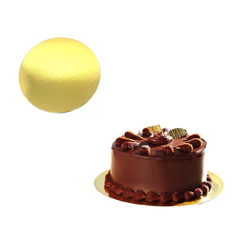 Cakeboard Redondo Ouro 10cm Ref.: 3701001 Royal Brazil (01 Unidade)