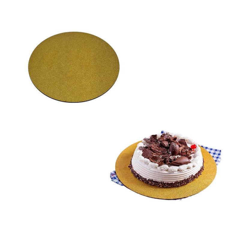 Cakeboard-Redondo-Glitter-Ouro-10cm-Ref.--3801001-Royal-Brazil--01-Unidade-