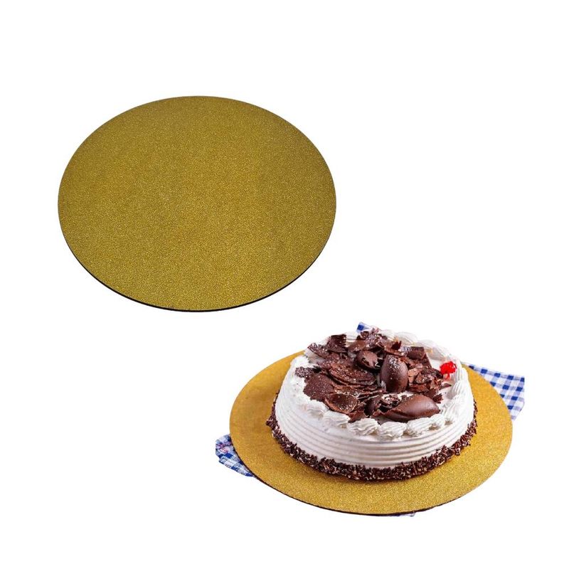 Cakeboard-Redondo-Glitter-Ouro-20cm-Ref.--3801005-Royal-Brazil--01-Unidade-