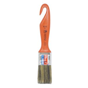 Trincha Simples Cerda Natural Gris Média Ref. 695 1" (2,54cm) Tigre (01 unidade)