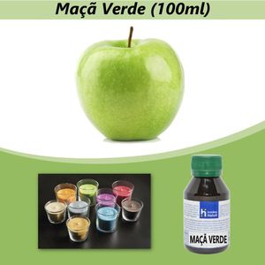 Essência Maçã Verde para Velas e Óleos Irmãos Haluli (100ml)
