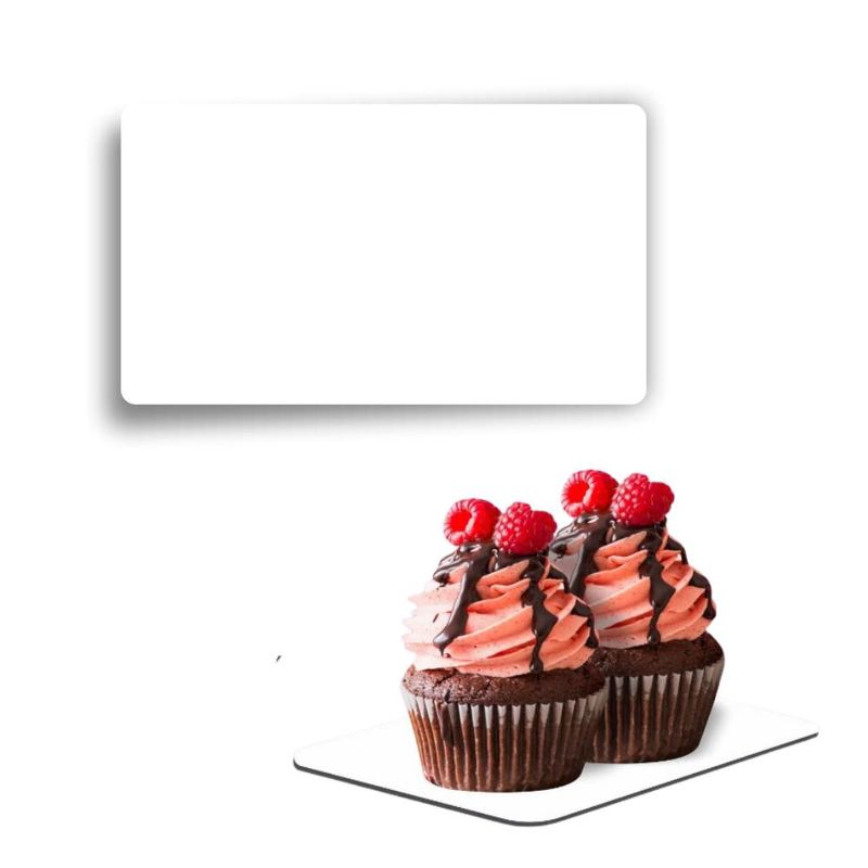 Cakeboard de MDF Retangular Branco 24x34cm Ref.: 3403006 Royal Brazil (01 Unidade)