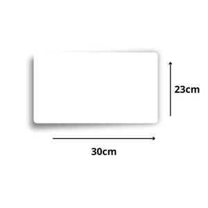 Cakeboard de MDF Retangular Branco 23x30cm Ref.: 3403005 Royal Brazil (01 Unidade)