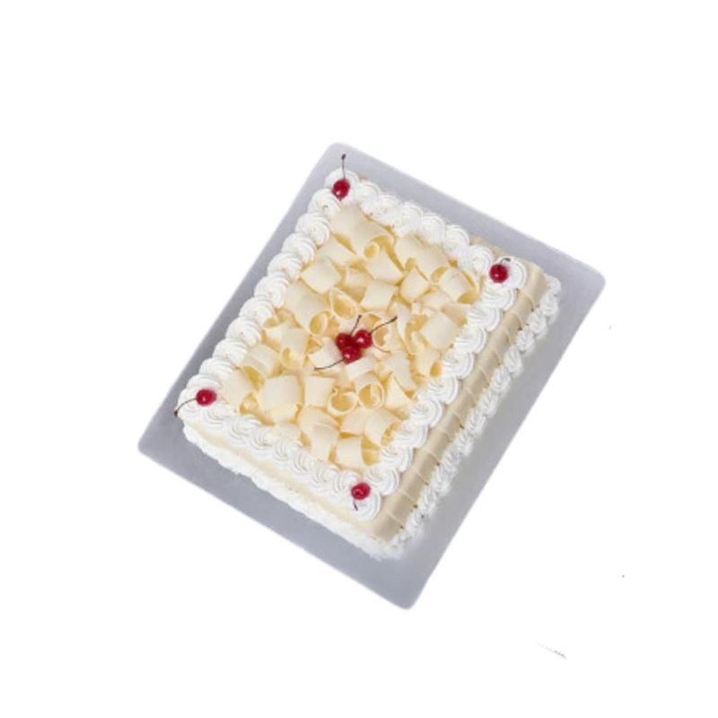Cakeboard de MDF Quadrado C/ Glitter Prata 30x30cm Ref.: 3802022 Royal Brazil (01 Unidade)