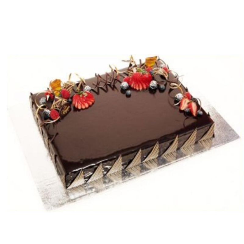 Cakeboard de MDF Retangular Metal Prata 24x34cm Ref.: 3702026 Royal Brazil (01 Unidade)