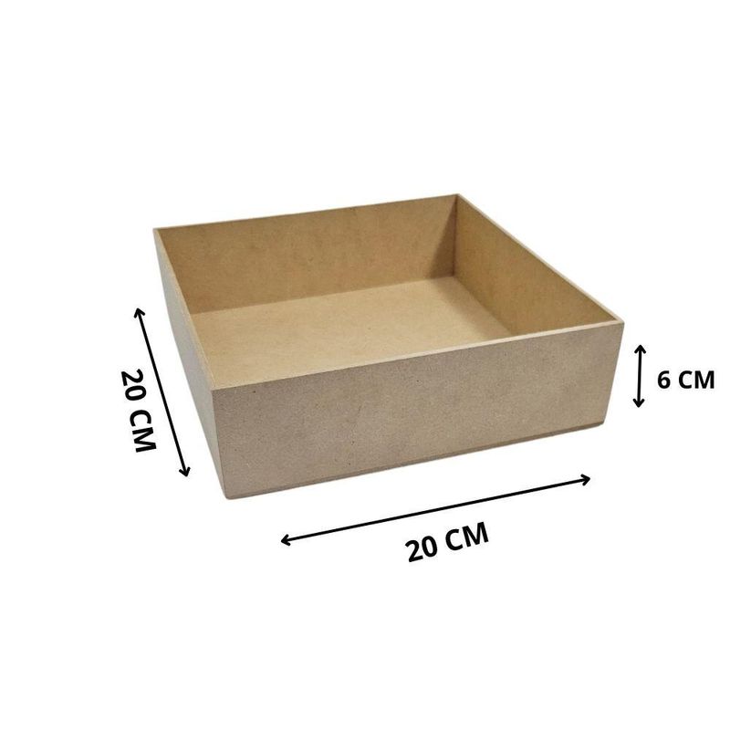 Bandeja-de-MDF-Quadrada-Lisa-20x20cm-Ref.--LJ803-LJ-Artesanatos--01-Unidade-