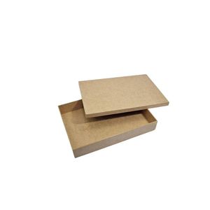 Caixa de MDF Quadrada com Tampa Solta 32x23x5cm Ref.: LJ182 LJ Artesanatos (01 Unidade)