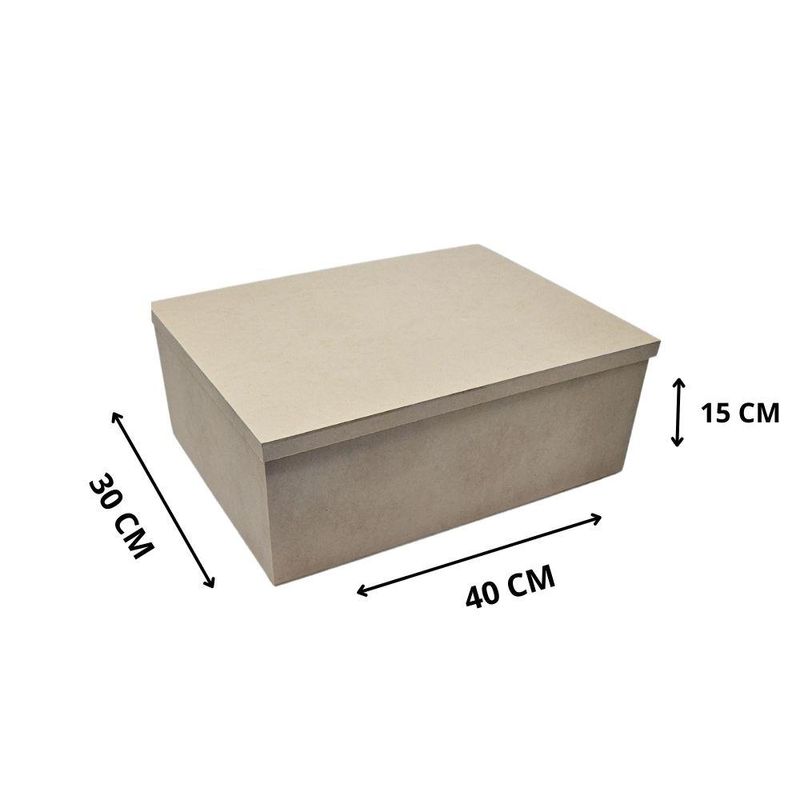 Caixa-de-MDF-Tampa-Solta-Retangular-30x40x15cm-Ref.--LJ17-LJ-Artesanatos--01-Unidade-